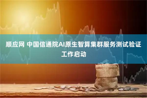 顺应网 中国信通院AI原生智算集群服务测试验证工作启动