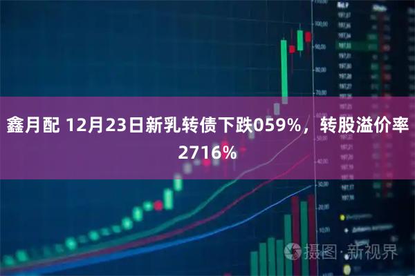 鑫月配 12月23日新乳转债下跌059%，转股溢价率2716%
